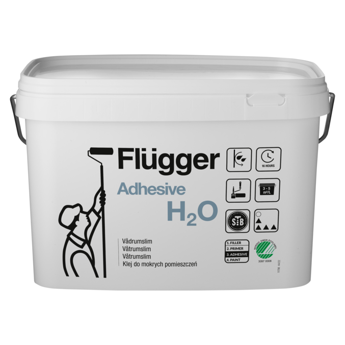 Flügger H2O Våtrumslim | Lim